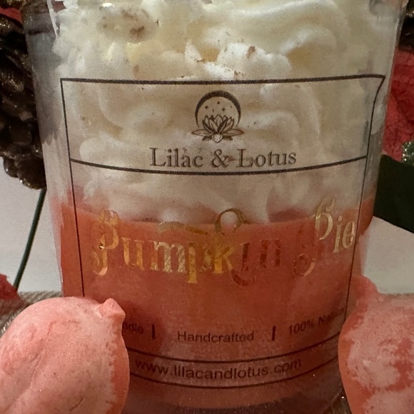 Pumkin Pie Scented Dessert Candles - Picture 4 of 4